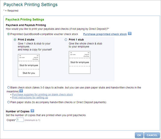 in quick books 2013 for mac setup vucher checks