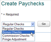 Select Bonus.